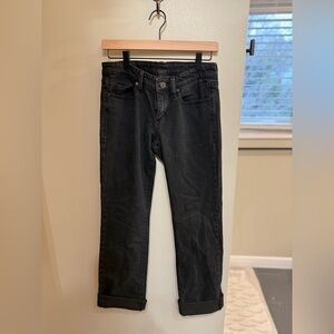Women's BCBGMaxazaria black denim jeans